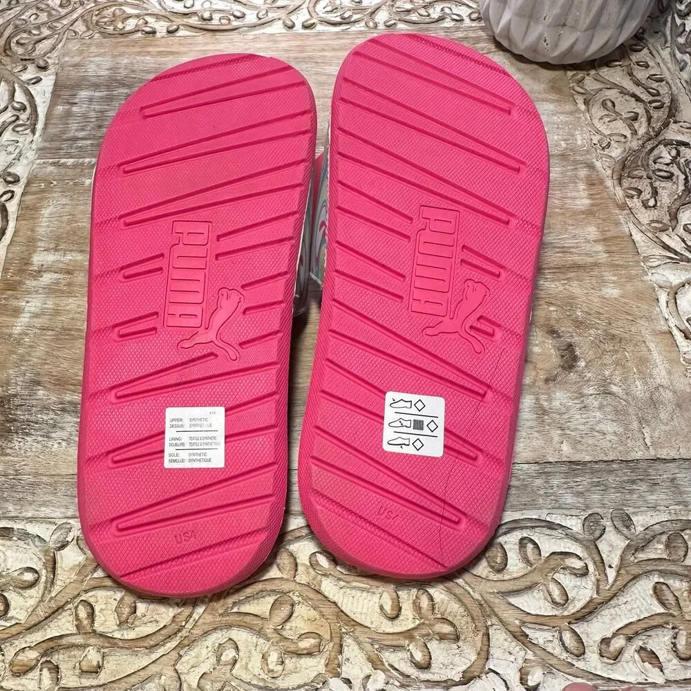 Puma Slide Sandals Size 4